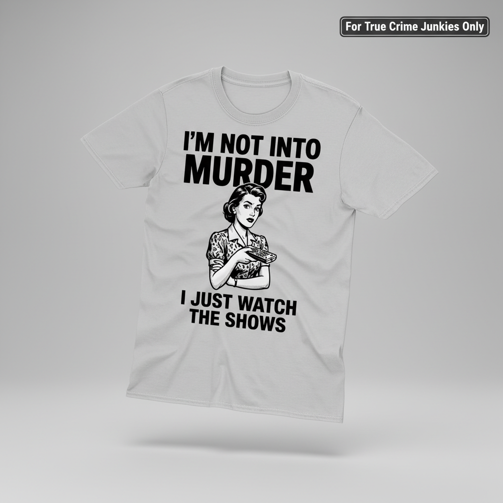 Murder Show Junkie T-Shirt_3d_float