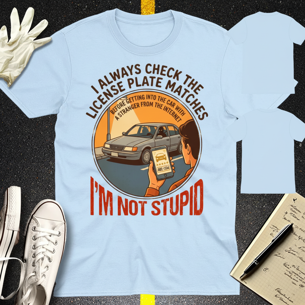 I'm Not Stupid T-Shirt_3_model