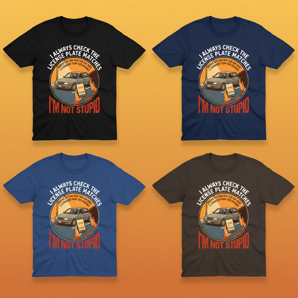 I'm Not Stupid T-Shirt_6color_grid