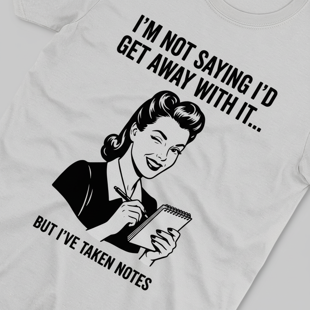 I've Taken Notes T-Shirt_extreme_za