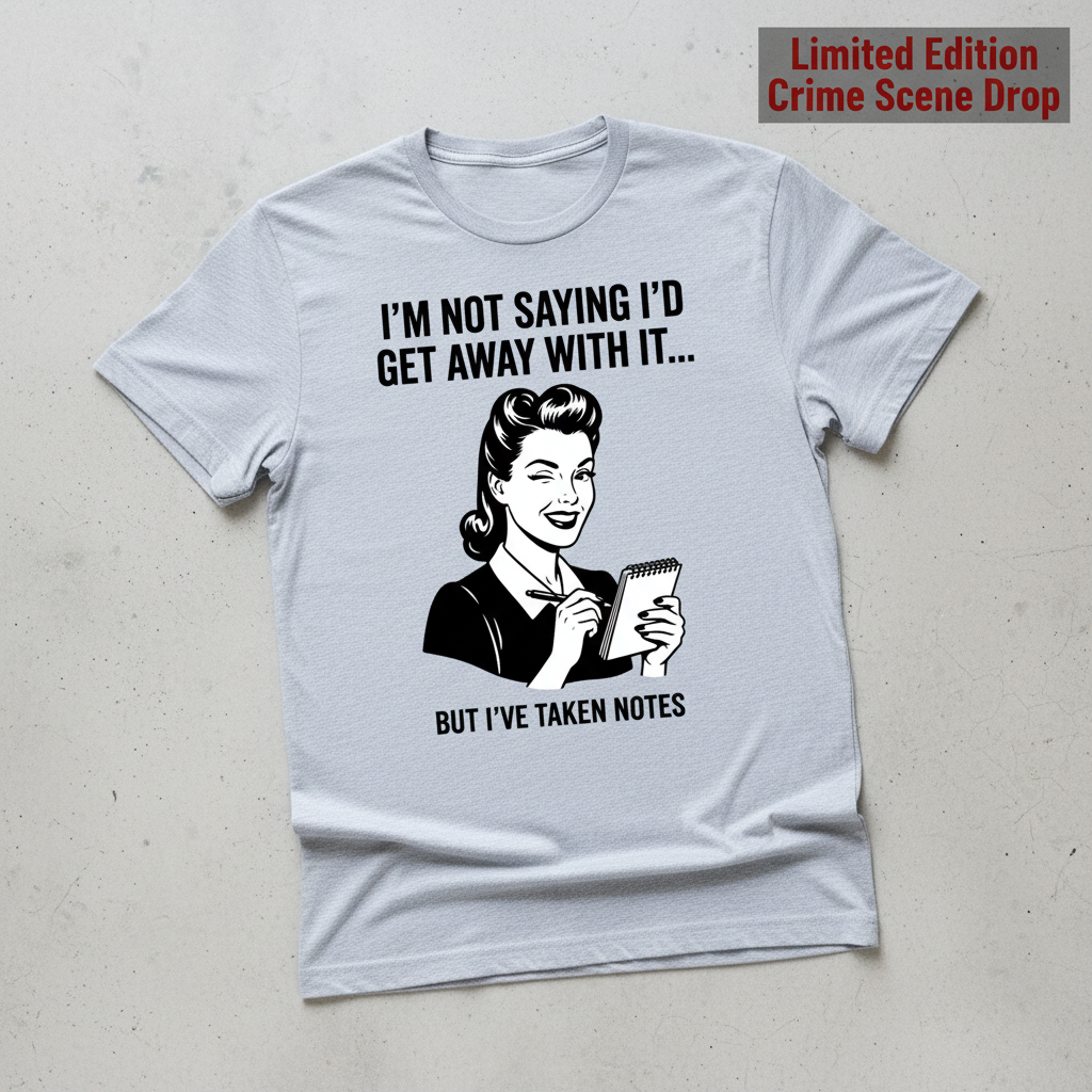 I've Taken Notes T-Shirt_fold_tilt