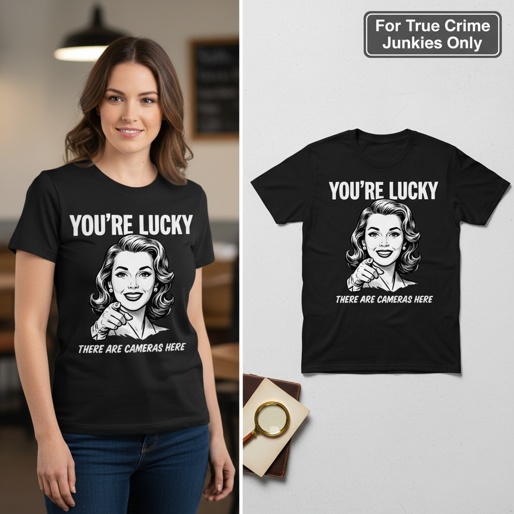 You're Lucky T-Shirt_model_flat