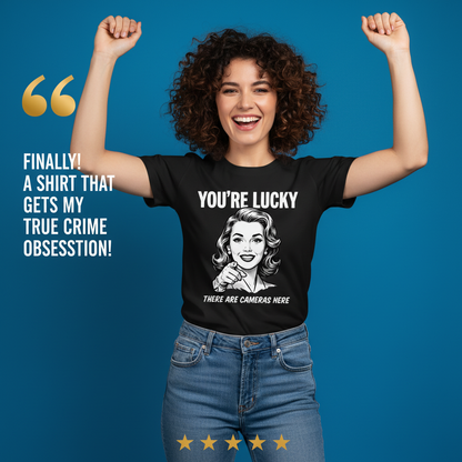 You're Lucky T-Shirt_model_testimonial