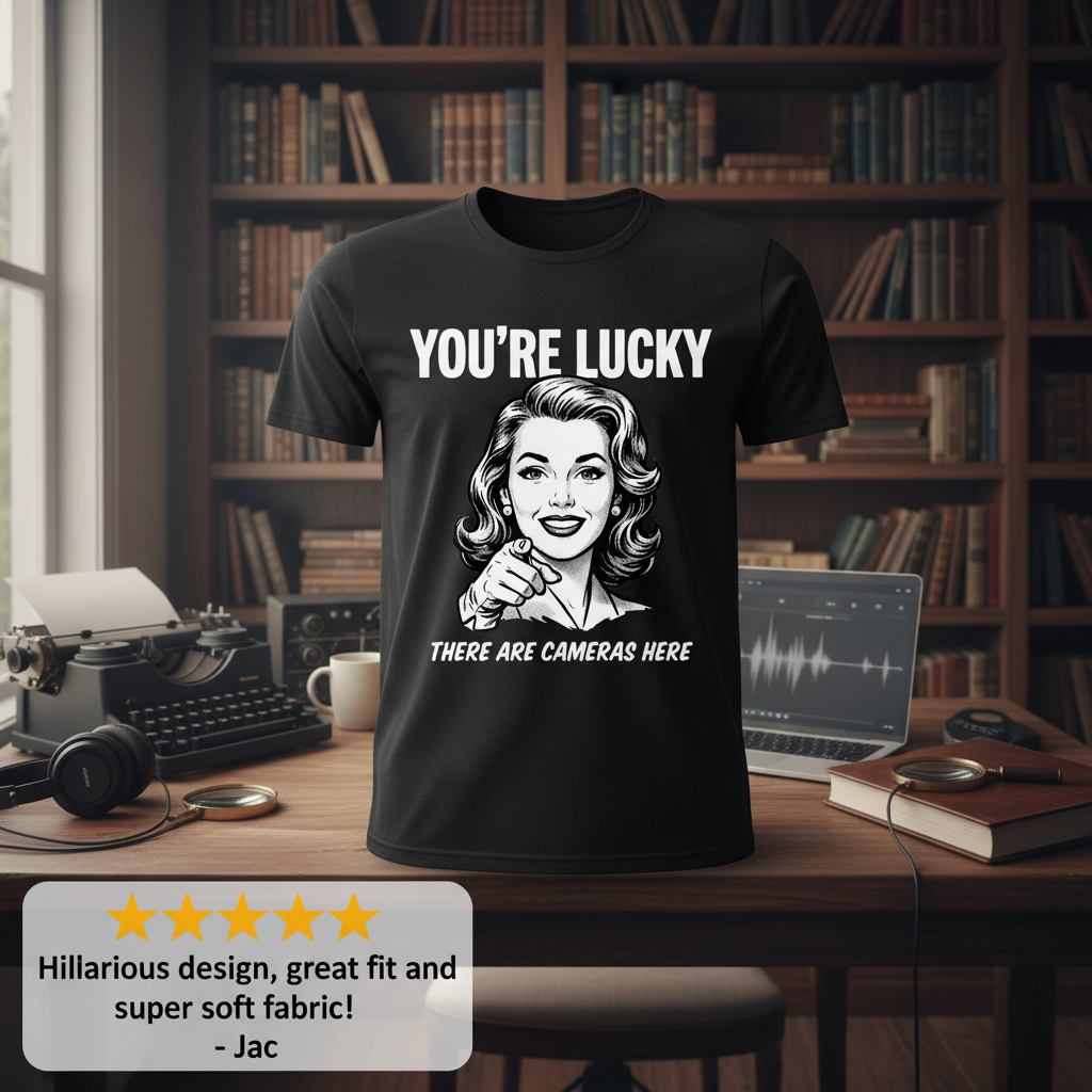 You're Lucky T-Shirt_review_5star