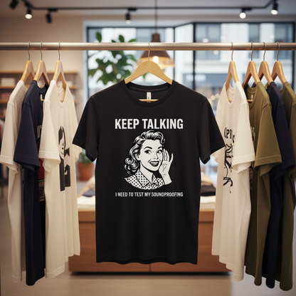 Keep Talking T-Shirt_boutique_rack