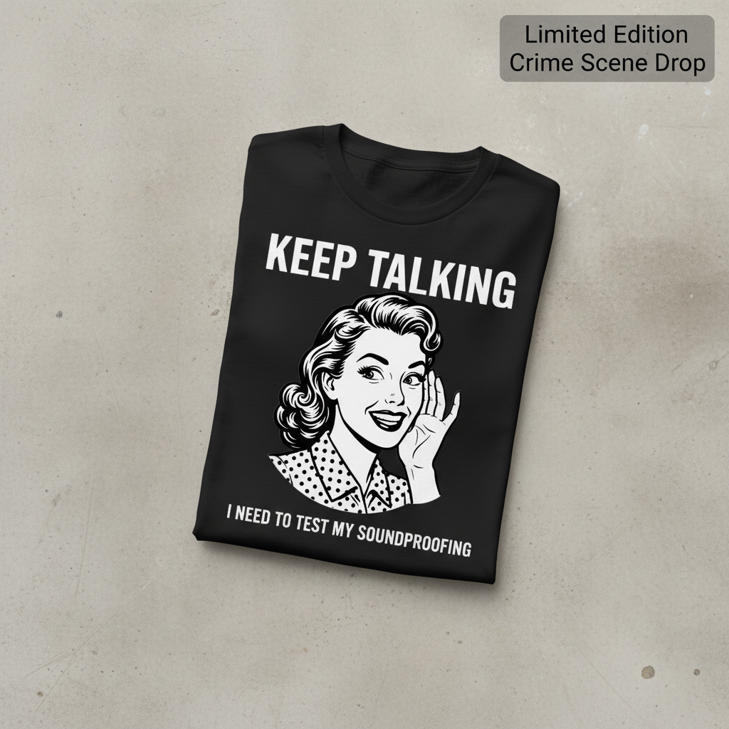 Keep Talking T-Shirt_fold_tilt