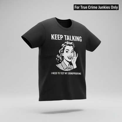 Keep Talking T-Shirt_3d_float