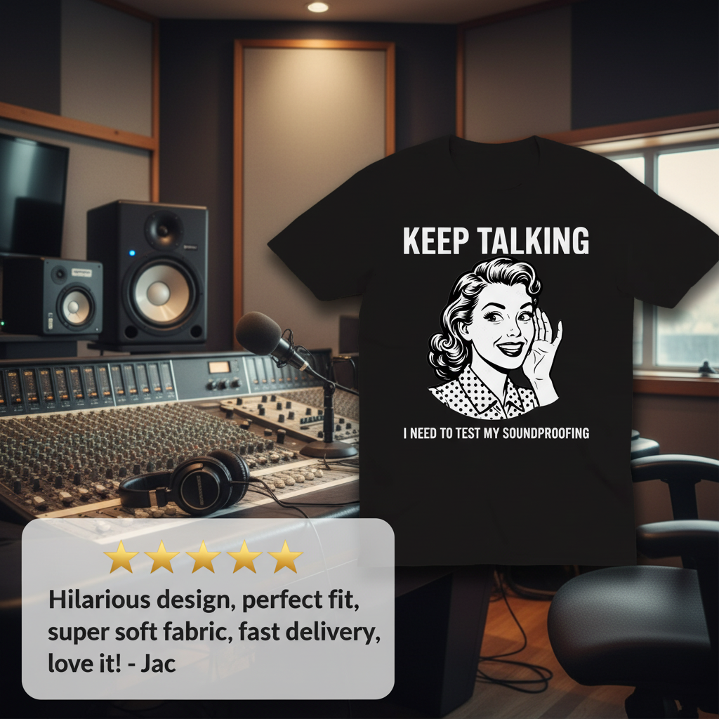 Keep Talking T-Shirt_review_5star
