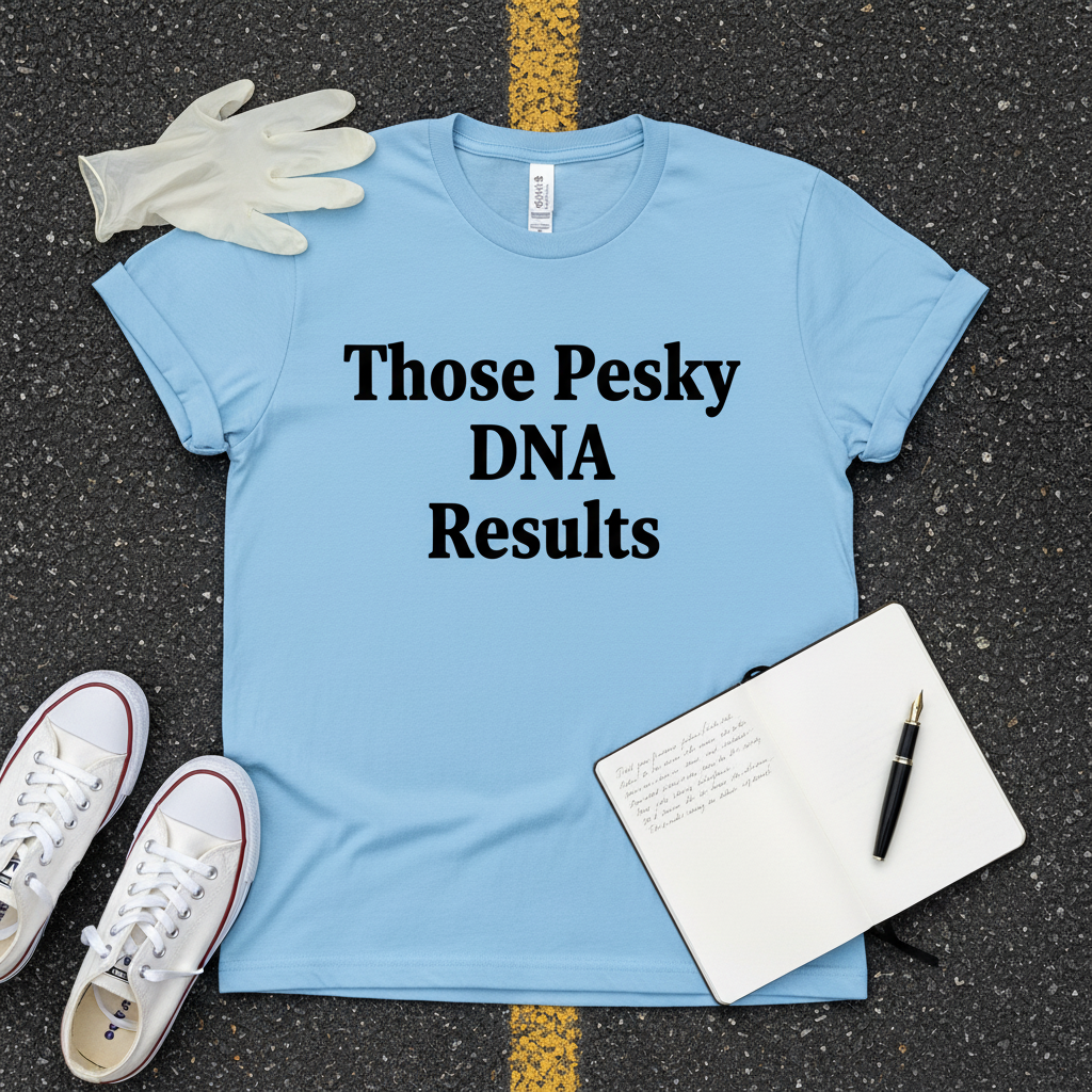 Those Pesky DNA Results T-Shirt_3_model