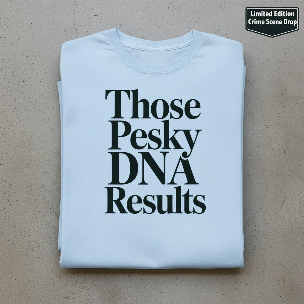 Those Pesky DNA Results T-Shirt_stacked_flatlay