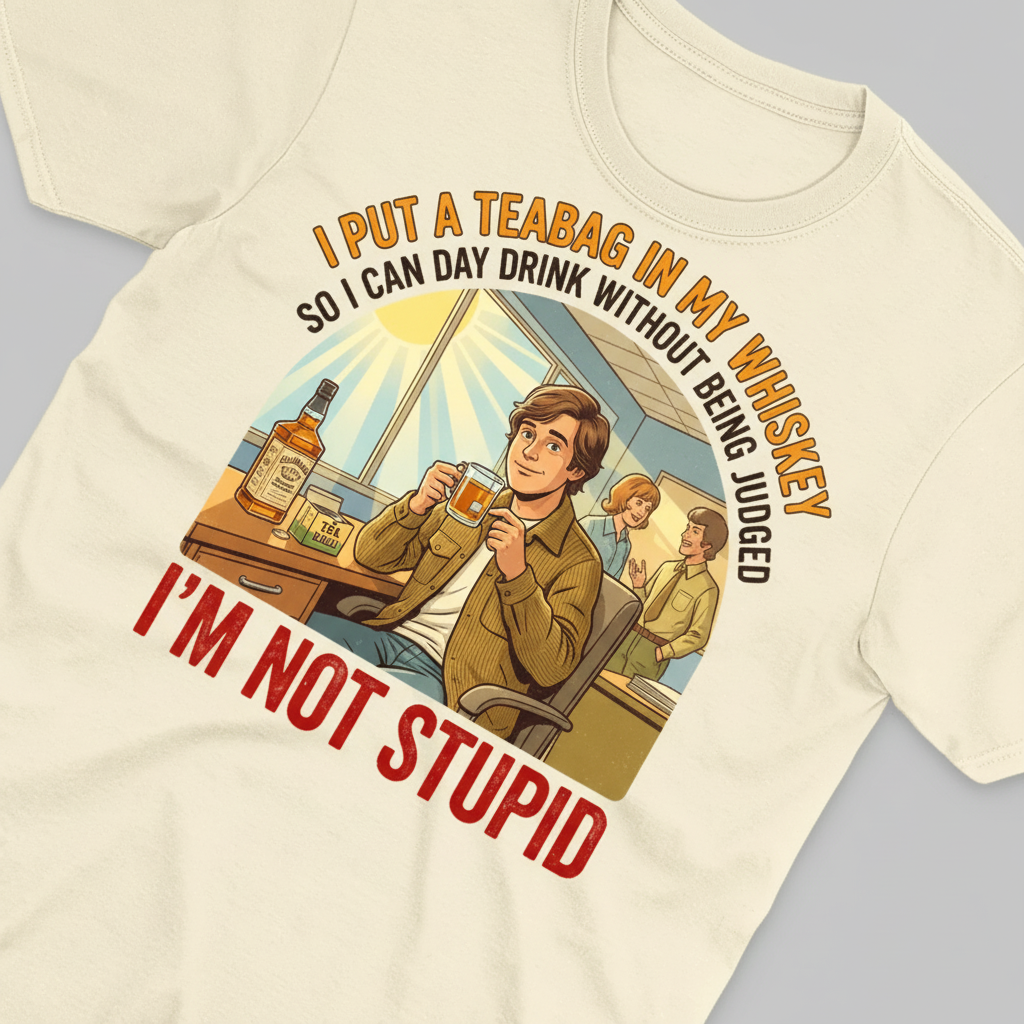 Teabag Whiskey Genius T-Shirt_extreme_za