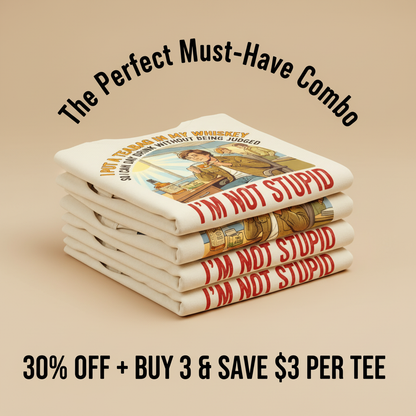 Teabag Whiskey Genius T-Shirt_stacked_promotion