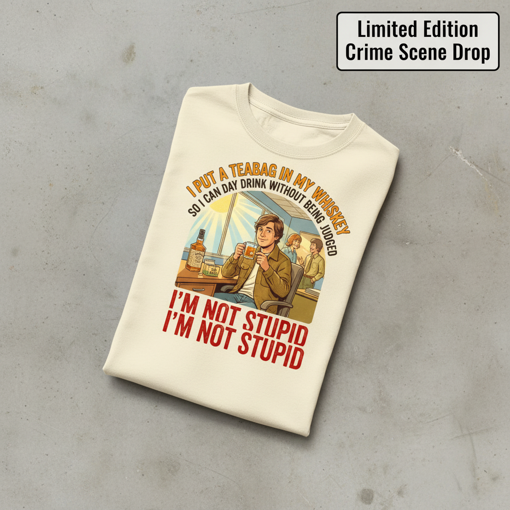 Teabag Whiskey Genius T-Shirt_fold_tilt