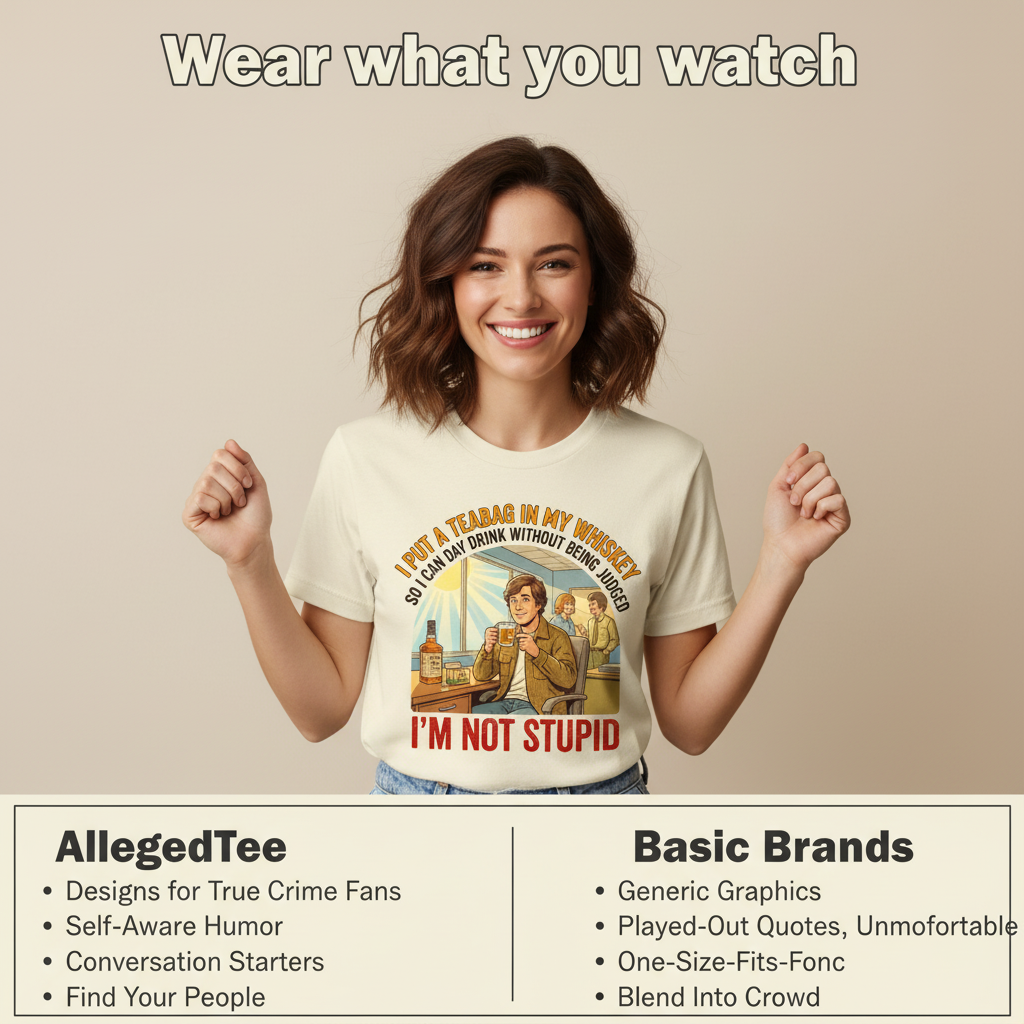 Teabag Whiskey Genius T-Shirt_product_table