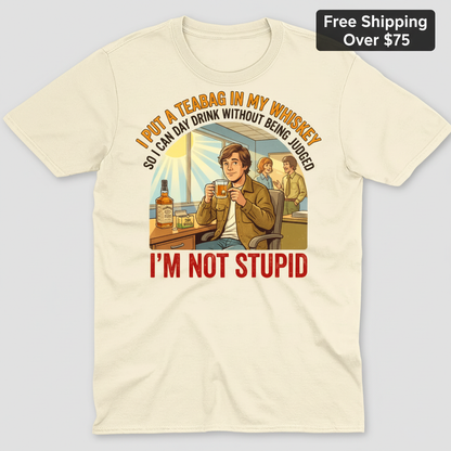 Teabag Whiskey Genius T-Shirt_clean