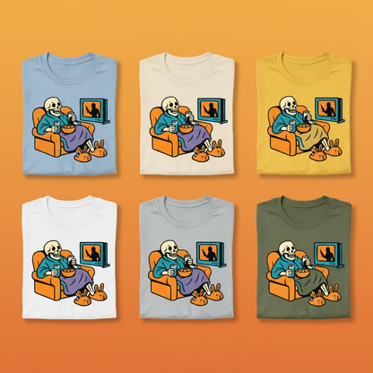 True Crime & Chill T-Shirt_6color_grid