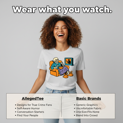 True Crime & Chill T-Shirt_product_table