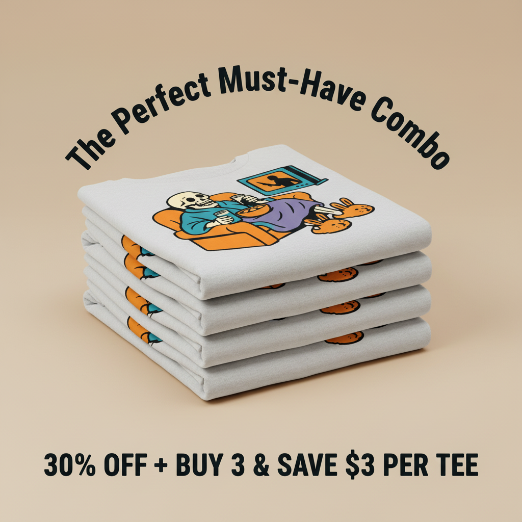 True Crime & Chill T-Shirt_stacked_promotion