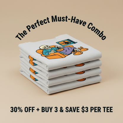 True Crime & Chill T-Shirt_stacked_promotion