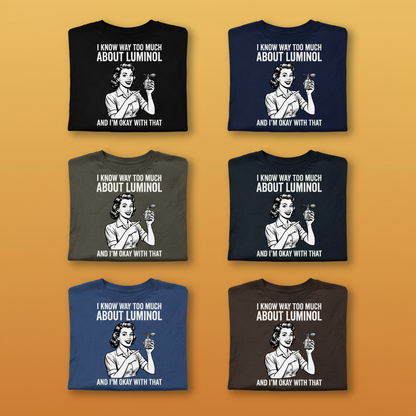 Luminol Expert T-Shirt_6color_grid