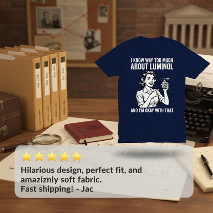 Luminol Expert T-Shirt_review_5star