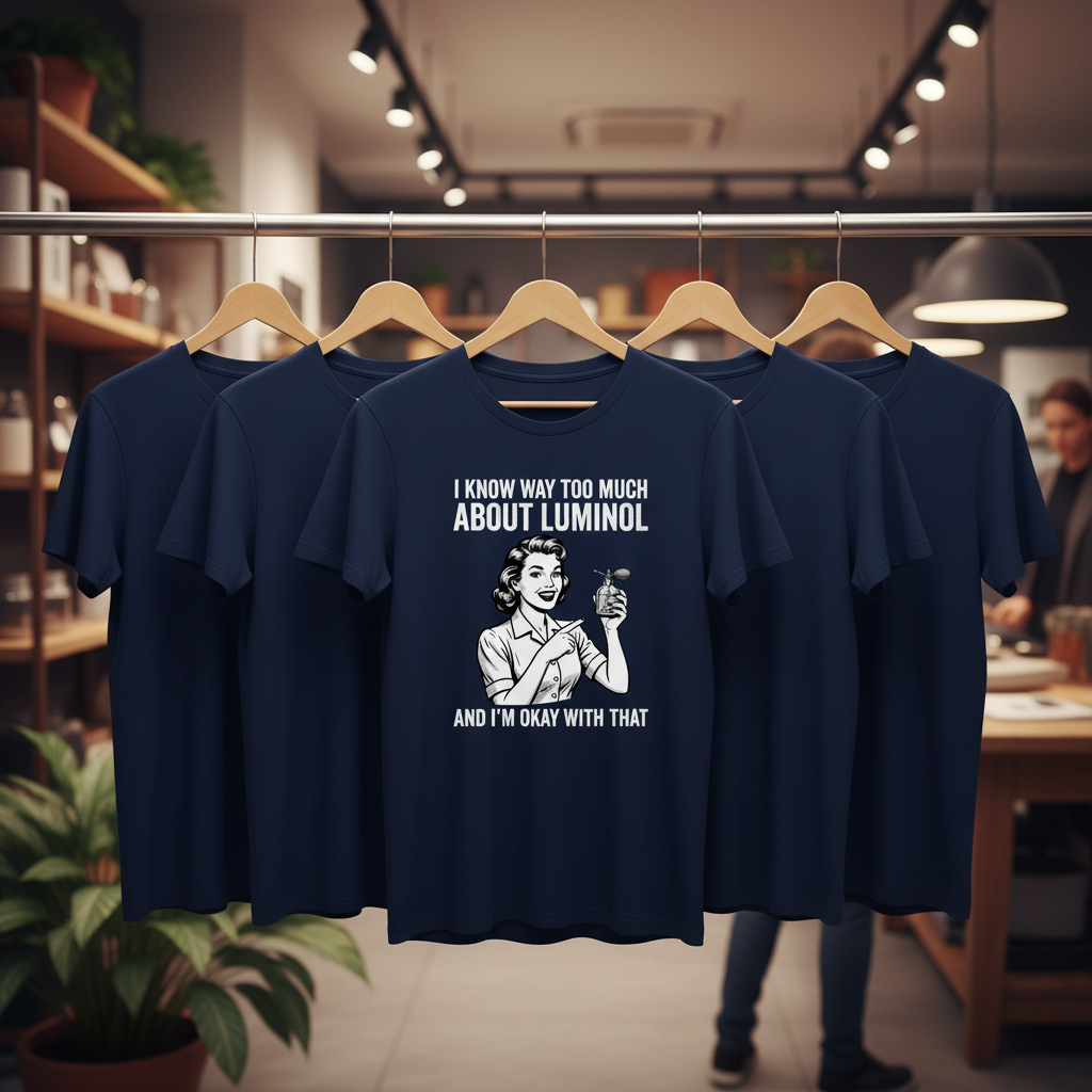 Luminol Expert T-Shirt_boutique_rack