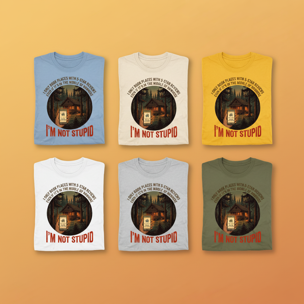 I'm Not Stupid T-Shirt_6color_grid