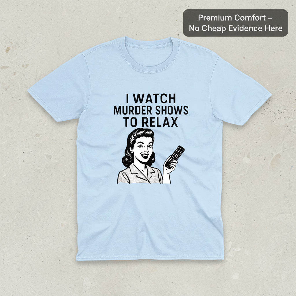 Murder Shows & Chill T-Shirt_clean
