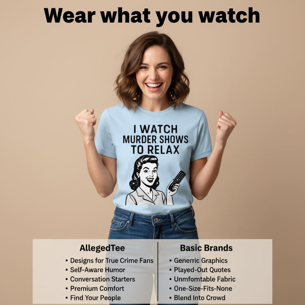 Murder Shows & Chill T-Shirt_product_table