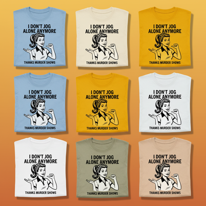 Thanks Murder Shows T-Shirt_6color_grid