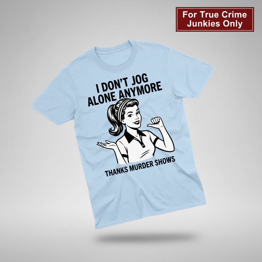 Thanks Murder Shows T-Shirt_3d_float