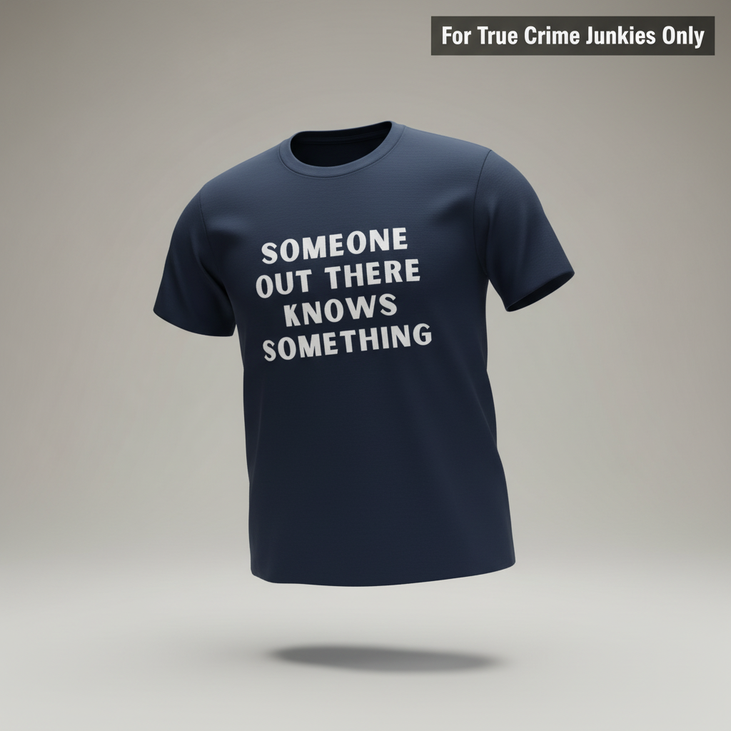 Someone Knows Something T-Shirt_3d_float
