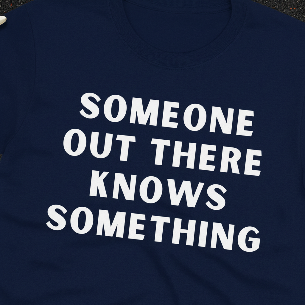 Someone Knows Something T-Shirt_extreme_za