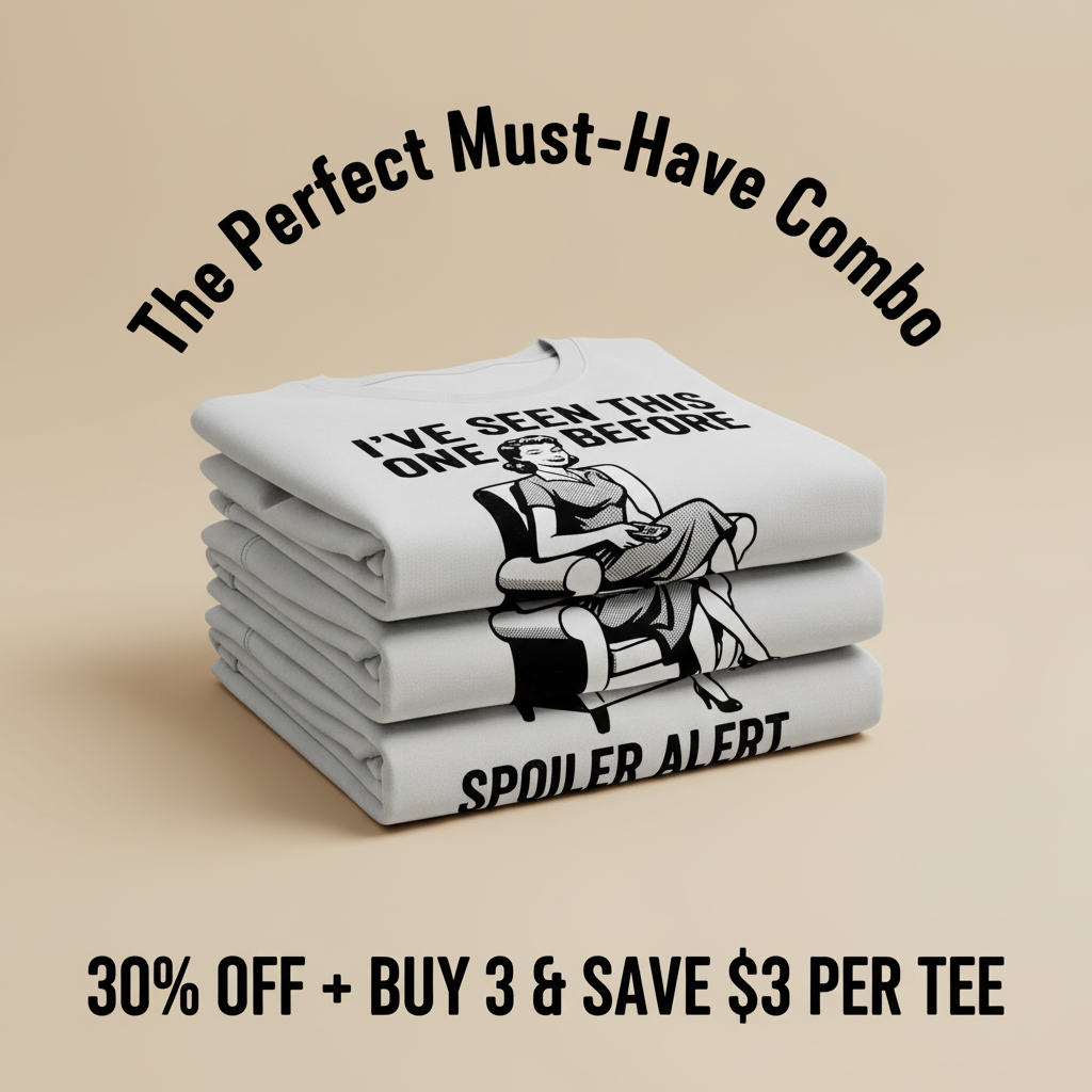 Spoiler Alert Retro T-Shirt_stacked_promotion