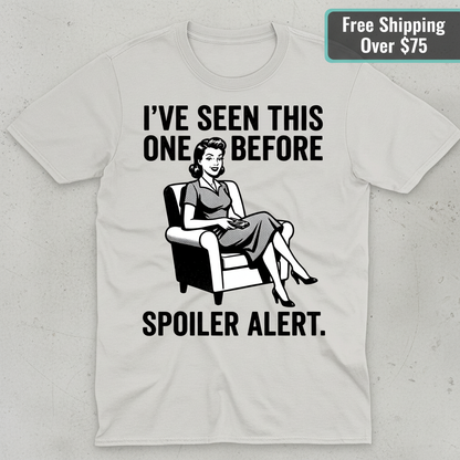 Spoiler Alert Retro T-Shirt_clean