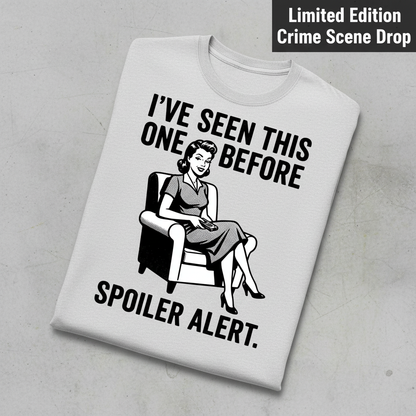 Spoiler Alert Retro T-Shirt_fold_tilt