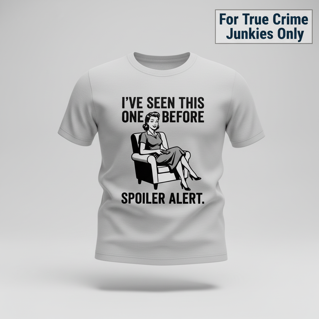 Spoiler Alert Retro T-Shirt_3d_float