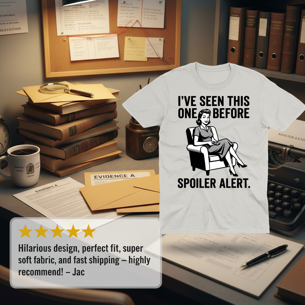 Spoiler Alert Retro T-Shirt_review_5star