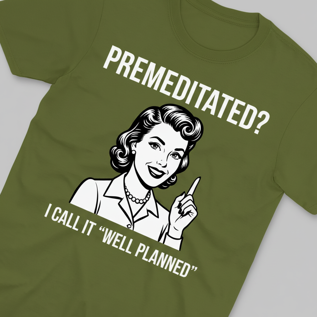 Well Planned Humor T-Shirt_extreme_za