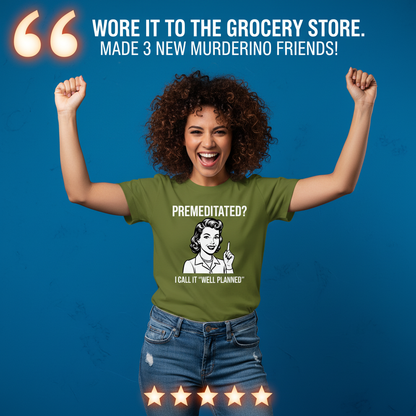 Well Planned Humor T-Shirt_model_testimonial