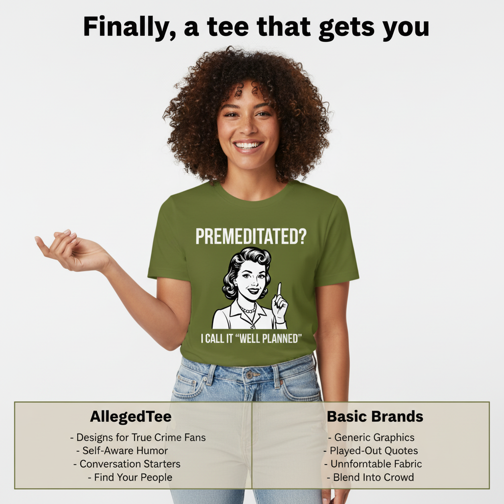 Well Planned Humor T-Shirt_product_table