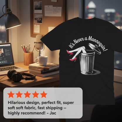 It's Never a Mannequin T-Shirt_review_5star