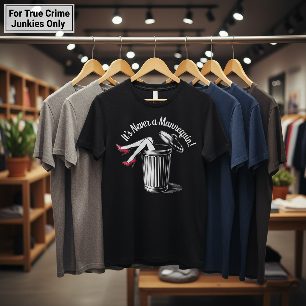 It's Never a Mannequin T-Shirt_boutique_rack