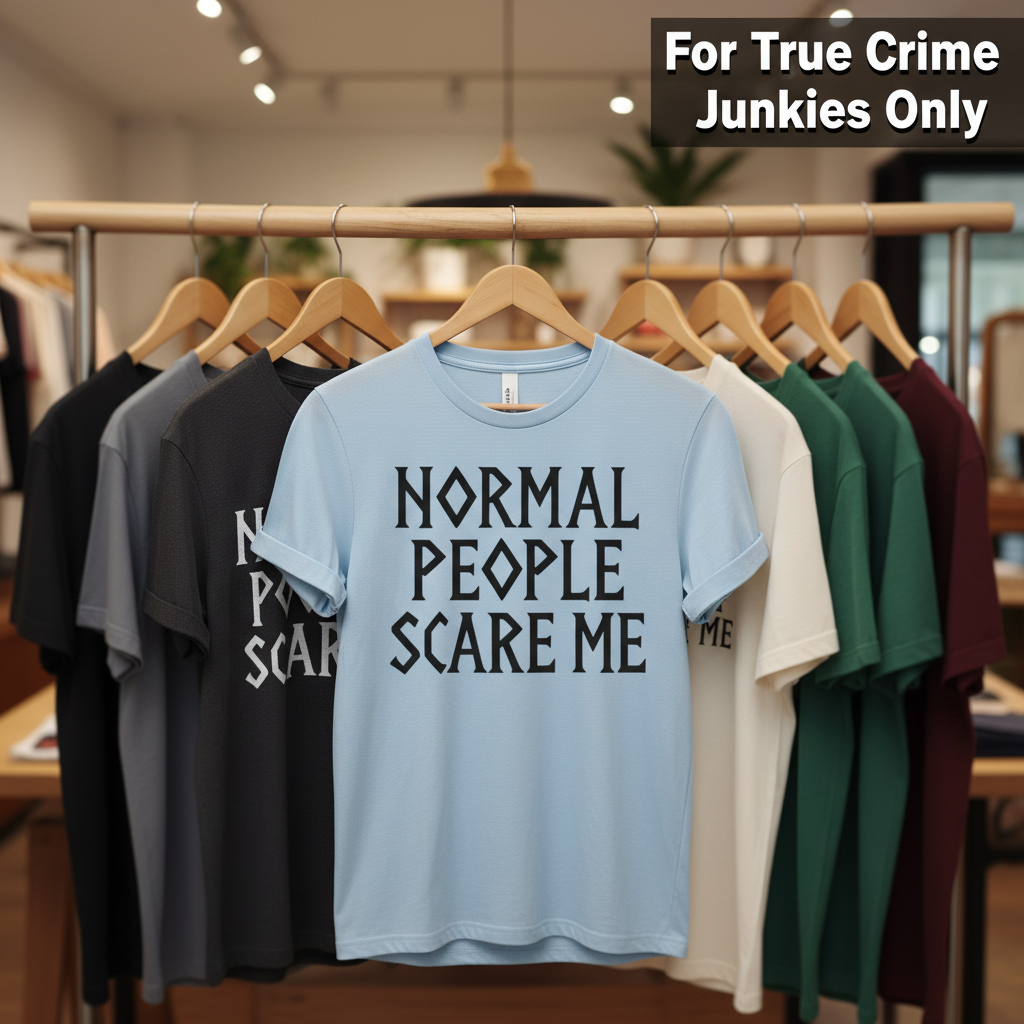 Normal People Scare Me T-Shirt_boutique_rack