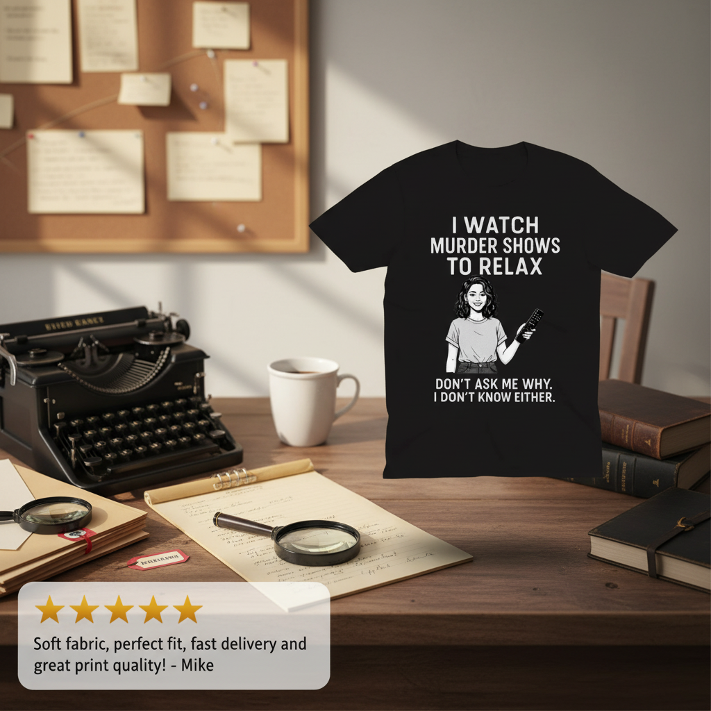 Murder Shows & Chill T-Shirt_review_5star