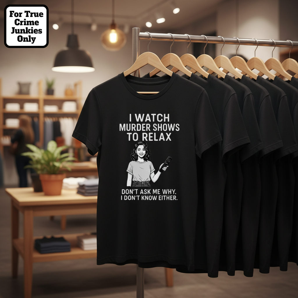 Murder Shows & Chill T-Shirt_boutique_rack