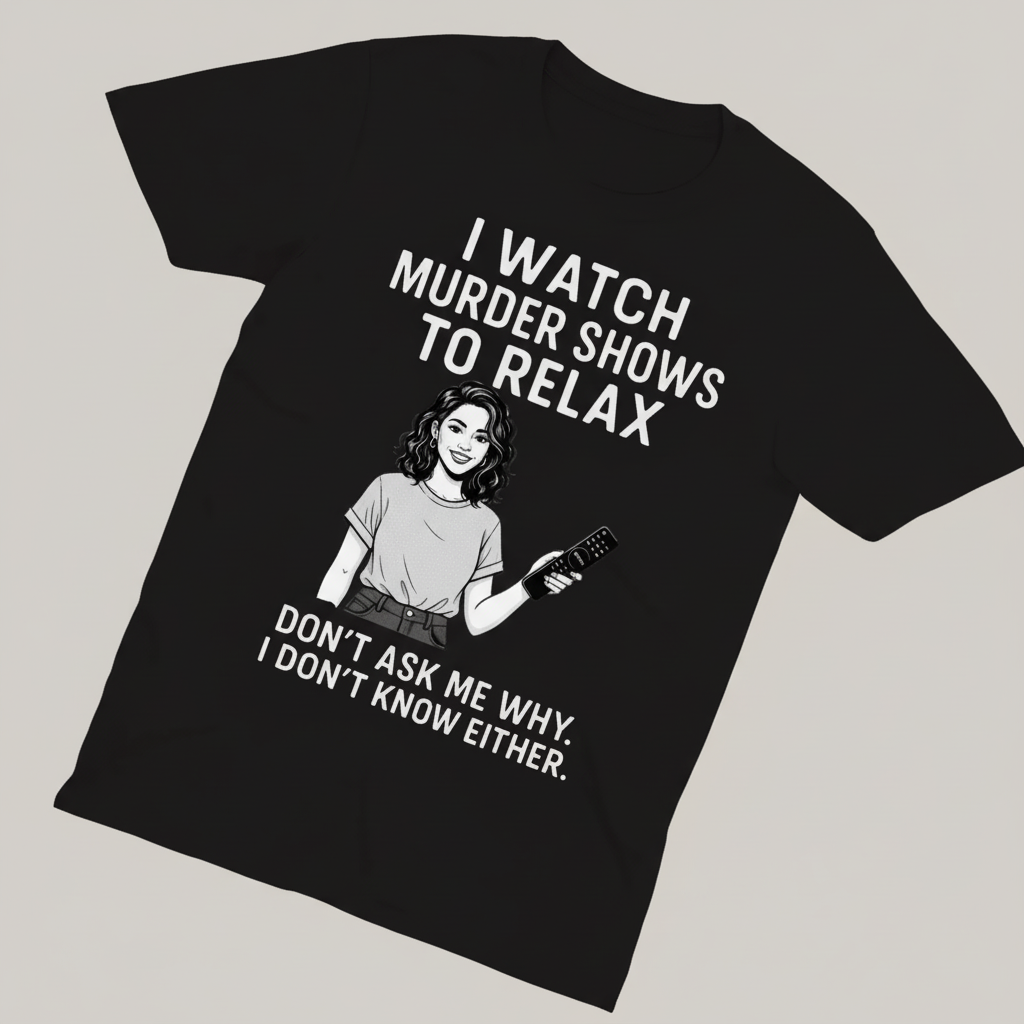 Murder Shows & Chill T-Shirt_extreme_za