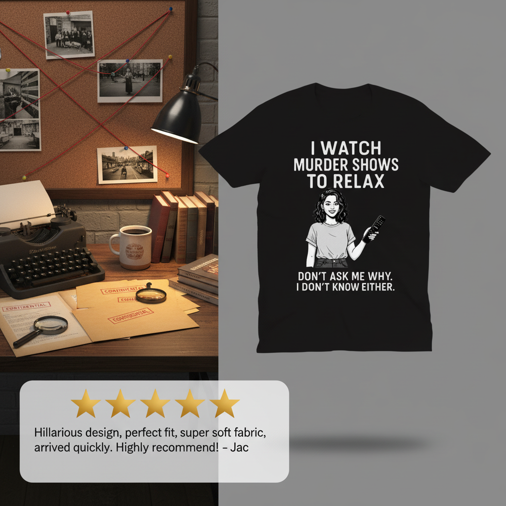Murder Shows & Chill T-Shirt_review_5star