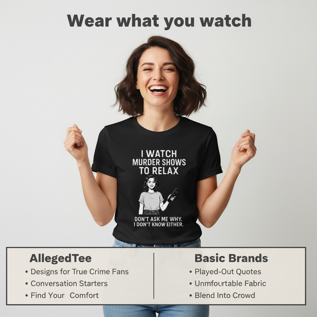 Murder Shows & Chill T-Shirt_product_table