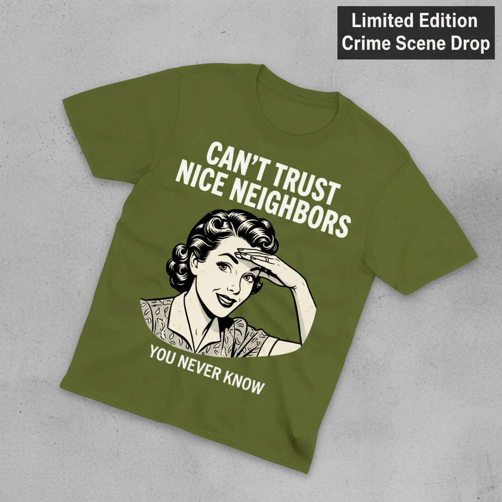 Can't Trust Nice Neighbors T-Shirt_fold_tilt